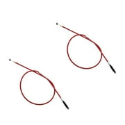 Taituoti 990Mm 38.9Inch Clutch Cables With Adjuster For Atv For 110Cc For 125Cc Dirt Bike,Red